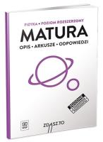 Matura próbne arkusze maturalne. Fizyka. Poziom rozszerzony . Autor:   Praca zbiorowa. SmakLiter.pl Okładka książki Matura próbne arkusze maturalne. Fizyka. Poziom rozszerzony