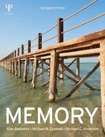 Memory. Wydawca: Psychology Press. SmakLiter.pl Opakowanie Memory
