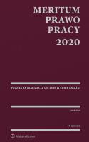 MERITUM Prawo pracy 2020 w.17/2019. Autor: Jaśkowski Kazimierz. SmakLiter.pl Okładka książki MERITUM Prawo pracy 2020 w.17/2019