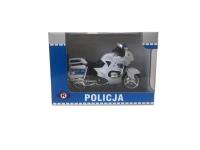 Motor Policja 1:18 DAFFI. Wydawca: Daffi. SmakLiter.pl Opakowanie Motor Policja 1:18 DAFFI