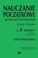 Nauczanie Początkowe. Kszt. zint. nr 2 2016/2017. Autor:   Praca zbiorowa. SmakLiter.pl Okładka książki Nauczanie Początkowe. Kszt. zint. nr 2 2016/2017