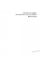 Nie róbmy nic, błagam. Ale powiedzmy innym.... Autor: Ada Rączka. SmakLiter.pl Okładka książki Nie róbmy nic, błagam. Ale powiedzmy innym...