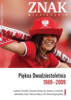 Niepełnosprawni umysłowo uczą mądrości Znak miesięcznik nr. 645 2/2009. Autor: Miesięcznik Znak. SmakLiter.pl Okładka książki Niepełnosprawni umysłowo uczą mądrości Znak miesięcznik nr. 645 2/2009
