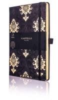 Opakowanie Notatnik 13x21cm linia Castelli Baroque Gold