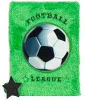 Notes pluszowy A5 Piłka 14. Wydawca: Derform. SmakLiter.pl Opakowanie Notes pluszowy A5 Piłka 14