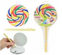 Notes z długopisem Lizak. Wydawca: ToiToys. SmakLiter.pl Opakowanie Notes z długopisem Lizak