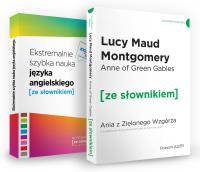 Pakiet Anne of Green Gables i Ekstremalnie szybka nauka języka angielskiego. Autor: Opracowanie zbiorowe. SmakLiter.pl Okładka książki Pakiet Anne of Green Gables i Ekstremalnie szybka nauka języka angielskiego