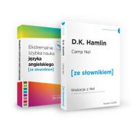 Pakiet Camp Nel i Ekstremalnie szybka nauka języka angielskiego. Autor: Opracowanie zbiorowe. SmakLiter.pl Okładka książki Pakiet Camp Nel i Ekstremalnie szybka nauka języka angielskiego