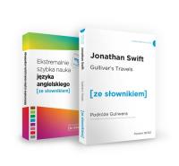 Pakiet Gulliver's Travels i Ekstremalnie szybka nauka języka angielskiego. Autor: Opracowanie zbiorowe. SmakLiter.pl Okładka książki Pakiet Gulliver's Travels i Ekstremalnie szybka nauka języka angielskiego