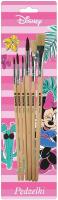 Opakowanie Pędzelki z naturalnego włosia Minnie Mouse 5szt