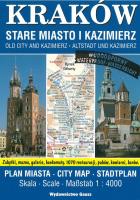 PLAN MIASTA KRAKÓW STARE MIASTO I KAZIMIERZ WYD. 12. Autor: Opracowanie zbiorowe. SmakLiter.pl Okładka książki PLAN MIASTA KRAKÓW STARE MIASTO I KAZIMIERZ WYD. 12