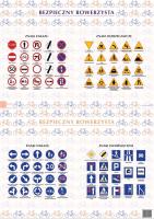 Opakowanie Podkładka na biurko. Bezpieczny rowerzysta