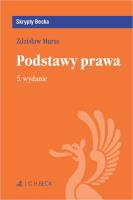 Podstawy prawa. Autor: Muras Zdzisław. SmakLiter.pl Okładka książki Podstawy prawa