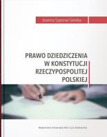 Okładka książki Prawo dziedziczenia w Konstytucji RP
