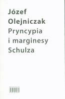 Okładka książki Pryncypia i marginesy Schulza. Eseje