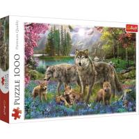 Puzzle 1000 Wilcza rodzina TREFL. Wydawca: Trefl. SmakLiter.pl Opakowanie Puzzle 1000 Wilcza rodzina TREFL