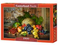 Puzzle 1500 Martwa natura z owocami CASTOR. Wydawca: Castorland. SmakLiter.pl Opakowanie Puzzle 1500 Martwa natura z owocami CASTOR