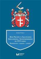 Okładka książki Ród Prusów w Łęczyckiem, Sieradzkiem i Sandomierskiem do XVI wieku