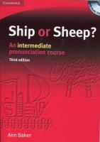 Ship or Sheep? + CD. Autor: Baker Joanne. SmakLiter.pl Okładka książki Ship or Sheep? + CD