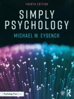 Simply Psychology. Autor: Eysenck Michael W.. SmakLiter.pl Okładka książki Simply Psychology