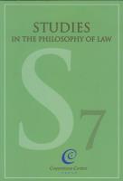 Studies in the philosophy of law vol.7. Autor: Stelmach Jerzy, Załuski Wojciech. SmakLiter.pl Okładka książki Studies in the philosophy of law vol.7