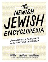 The Newish Jewish Encyclopedia. Autor: Butnick Stephanie, Leibovitz Liel, Oppenheimer Mark. SmakLiter.pl Okładka książki The Newish Jewish Encyclopedia