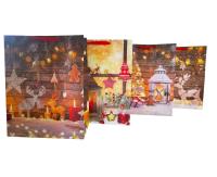 Opakowanie Torebka Lux gigant Xmas decora ROZETTE