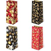 Opakowanie TOREBKI OZDOBNE AL-2 SET S-27 CZERWONO CZARNE 10 SZTUK