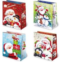 Opakowanie TOREBKI OZDOBNE T-10L SET S-5 MIKOŁAJE MALOWANE 10 SZTUK