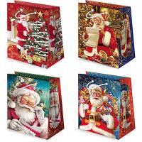 Opakowanie TOREBKI OZDOBNE T-17L SET S-1 MIKOŁAJ REALISTYCZNY 5 SZTUK