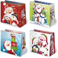 Opakowanie TOREBKI OZDOBNE T-3L SET S-7 MIKOŁAJE MALOWANE 10 SZTUK