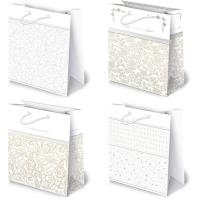 Opakowanie TOREBKI OZDOBNE T10L SET 5 BIAŁE 10 SZTUK