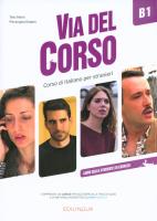 Via del Corso B1 Libro dello studente. Autor: Marin Telis, Pierangela Diadori. SmakLiter.pl Okładka książki Via del Corso B1 Libro dello studente