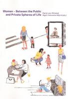 Women - Between the Public and Private Spheres.... Autor: Luty-Michalak Marta, Kotowska-Wójcik Olga (eds.). SmakLiter.pl Okładka książki Women - Between the Public and Private Spheres...