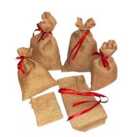 Opakowanie Woreczek jutowy prezentowy 17x25cm 10szt Natura
