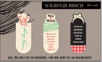 Zakładki magnetyczne - Wilhelm Busch. Wydawca: Moses. SmakLiter.pl Opakowanie Zakładki magnetyczne - Wilhelm Busch