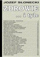 Okładka książki Zdrowie... i tyle