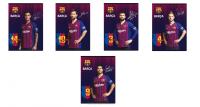 Opakowanie Zeszyt MO A5/32K kratka FC Barcelona (10szt) ASTRA