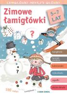 Zimowe łamigłówki. Łamigłówki mądrej główki. Autor: Tamara Michałowska (oprac.). SmakLiter.pl Okładka książki Zimowe łamigłówki. Łamigłówki mądrej główki