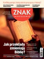 Okładka książki Znak 688 9/2012 Jak przekłady zmieniają Biblię