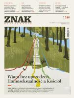 Znak 748 9/2017. Autor: autor zbiorowy. SmakLiter.pl Okładka książki Znak 748 9/2017