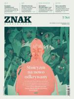 Znak 764 1/2019. Autor: autor zbiorowy. SmakLiter.pl Okładka książki Znak 764 1/2019