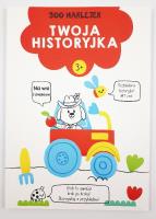 300 naklejek 3+ twoja historyjka Czerwona. Autor:   Praca zbiorowa. SmakLiter.pl Okładka książki 300 naklejek 3+ twoja historyjka Czerwona