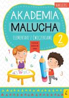 Akademia malucha. Elementarz z ćw. 2-latek. Autor: Opracowanie zbiorowe. SmakLiter.pl Okładka książki Akademia malucha. Elementarz z ćw. 2-latek
