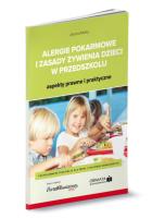 Alergie pokarmowe i zasady żywienia dzieci w przedszkolu - aspekty prawne i praktyczne. Autor: Joanna Molka, Łyszczarz Michał, Winczewska Bożena. SmakLiter.pl Okładka książki Alergie pokarmowe i zasady żywienia dzieci w przedszkolu - aspekty prawne i praktyczne