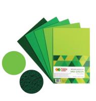 Opakowanie Arkusze piankowe A4 5 kolorów Mix Green mix