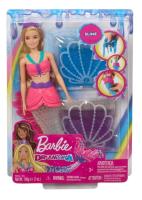 Opakowanie Barbie Dreamtopia. Lalka Syrenka brokatowy slime