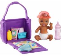 Opakowanie Barbie Lalka dziecko + akcesoria GHV86