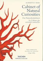 Cabinet of Natural Curiosities. Autor: Seba Albertus. SmakLiter.pl Okładka książki Cabinet of Natural Curiosities
