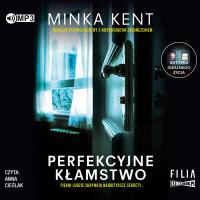CD MP3 PERFEKCYJNE KŁAMSTWO. Autor: Kent Minka. SmakLiter.pl Okładka książki CD MP3 PERFEKCYJNE KŁAMSTWO